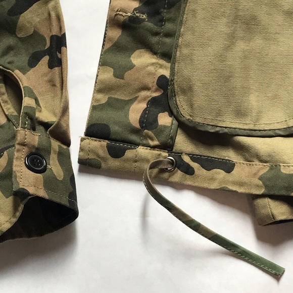 Zac & Rachel Camo Jacket Small Army Green - Picture 10 of 13